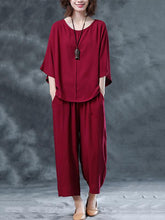 Pure Color Casual Suits